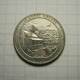 Квотер,25 центів 2014 р.США.21., фото №2