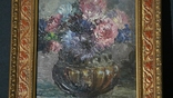 Still life with flowers, France, oil on canvas, XIX century, photo number 4