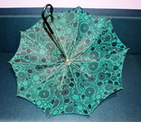 Umbrella women's vintage with cover, photo number 6