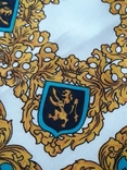 Винтаж платок с гербами Тexture Италия, фото №4