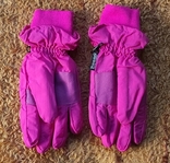 Перчатки лыжные розовые, фото №3