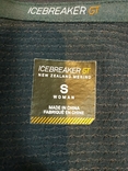 Термокофта жіноча комбінована ICEBREAKER софтшелл трикотаж стрейч p-p S (відмінний стан), фото №10