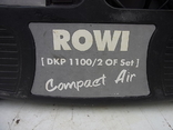 Компресор ROWI DKP 1100\2 OF SET COMPACT AIR з Німеччини, numer zdjęcia 6