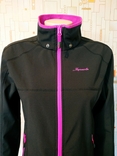 Термокуртка жіноча ISEPEAK софтшелл стрейч на зріст 176 см (відмінний стан), photo number 4
