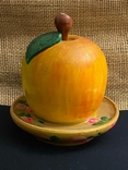 Шкатулка яблоко,. СССР, фото №3