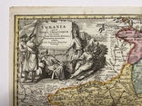 Старовинна карта Украіни 1712 рік. Перше видання!!!, фото №3