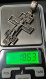 Крест серебро 925 проба, photo number 5