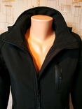 Термокуртка зимня жіноча NEW софтшелл хутряна підклада p-p S (відмінний стан), фото №5