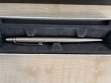 Шарикова ручка Parker (синя) + оригінальний заряд чорного кольору, фото №6