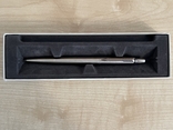 Шарикова ручка Parker (синя) + оригінальний заряд чорного кольору, фото №8