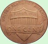 85.US two coins 1 cent, 2005 and 2016, photo number 6