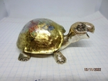 Figure Turtle, Murano silver hand-painted, photo number 5