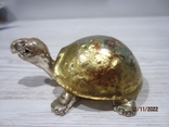 Figure Turtle, Murano silver hand-painted, photo number 11