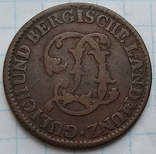 Юлих-Берг 1\2 штюбера, 1765, фото №3