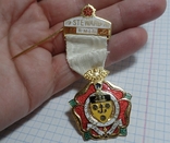 L 1972 год Масонская медаль Масонский знак Орден Масона Масон M266, фото №3