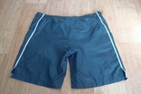 Nike оригинал летние шорты мужские плащевка с плавками т. синие с лампасами м, фото №3