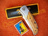 Нож складной Browning 1964 мощный с клипсой 22.5см, фото №10
