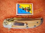 Нож складной Browning 1964 мощный с клипсой 22.5см, фото №13