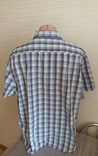 George Хлопковая красивая мужская рубашка короткий рукав 2XL, фото №5