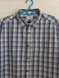 George Хлопковая красивая мужская рубашка короткий рукав 2XL, фото №7
