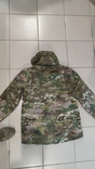 Тактична зимова куртка Softshell MTP мультикам, фото №5