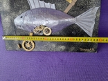Композиция Рыба металлическая, фото №8