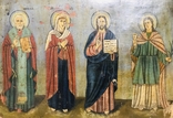 Варвара, Миколай, Спаситель, Марія - 75*59 см., фото №2