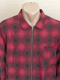 Primark Стильная хлопковая теплая мужская рубашка на замке дл рукав 2XL, фото №4