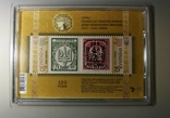 NBU and Ukrposhta 2 stamps + coin 2018 1918 100th anniversary. Booklet, photo number 6