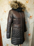 Пальто зимнє жіноче. Пуховик ESPRIT пух-перо p-p 38, фото №2