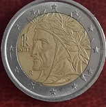 Італія 2 євро / 2002, фото №2
