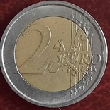 Італія 2 євро / 2002, фото №3