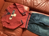Комплект тёплый:реглан Франция, джинсы, 9-10 лет/134-140, photo number 9