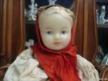 Старинная Кукла СССР на Самовар Чайник Грелка, фото №7