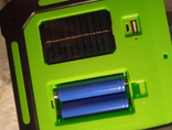 Фонарь переносной на солнечной батарее, аккумуляторный, с боковой COB лампой, photo number 10