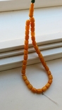 Amber rosary, landscape amber, 25.5 g, photo number 10