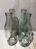 Бутылки от молока СССР 1л. 4 штуки, фото №5