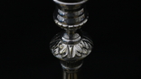 A pair of antique candlesticks, silver-plated bronze, the end of the XIX century, photo number 6