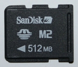 Карта памяти SanDisc M2 (512 Mb), фото №2