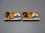 Marlboro matches, size: 3.8 x 5.4 cm, lot: 2 pcs, photo number 3