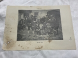 Старовинна літографія Дефреггер Проба сили 19 століття, фото №4