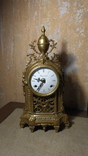 Каминные бронзовые часы Imperial. Итальянский Модерн, фото №2