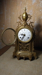 Каминные бронзовые часы Imperial. Итальянский Модерн, фото №12