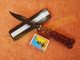 Нож бабочка складной нож балисонг RG-225, photo number 3