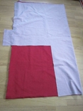 Вишнева тканина розмір 2.65 х 141 см, фото №4
