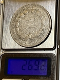 1 Пиастр 1909, Индокитай, серебро 0.900, KM#5a.1, фото №7