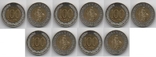 Albania, Albania - 5 pcs x 100 Leke 2000, photo number 2