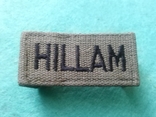 Нашивка Hillam з форми NATO, фото №2