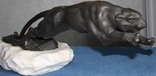 Пантера - Бронзова Авторська Скульптура , Автор Кулёв М., 1999 рік., фото №5