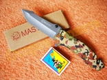 Нож тактический складной Mastiff DA161 стропорез бита клипса танто 21 см, фото №3